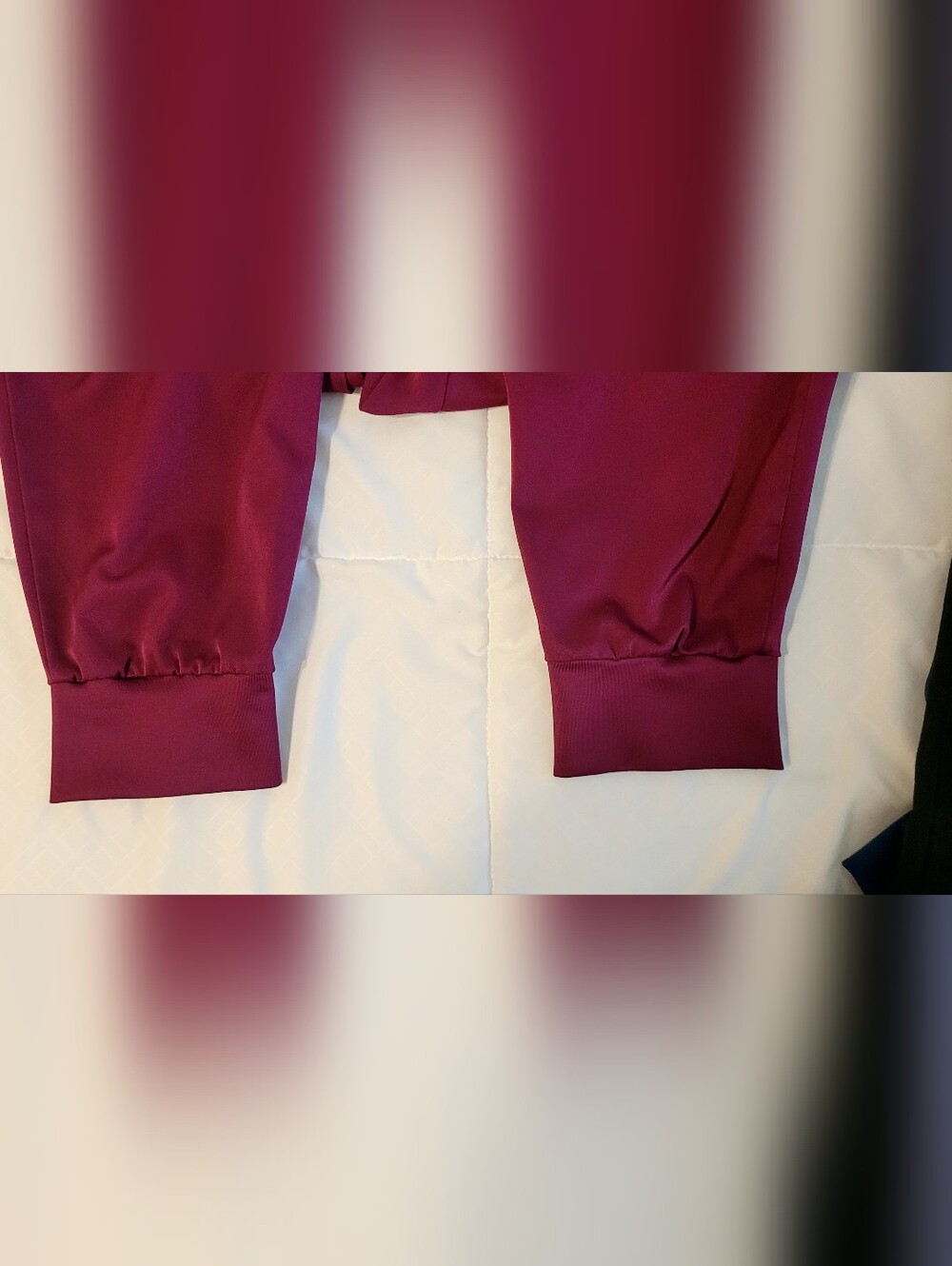 Beyond Scrubs, Burgundy, Faith Top, Serena Bottom- Harmony Collection, Small - Picture 15 of 16